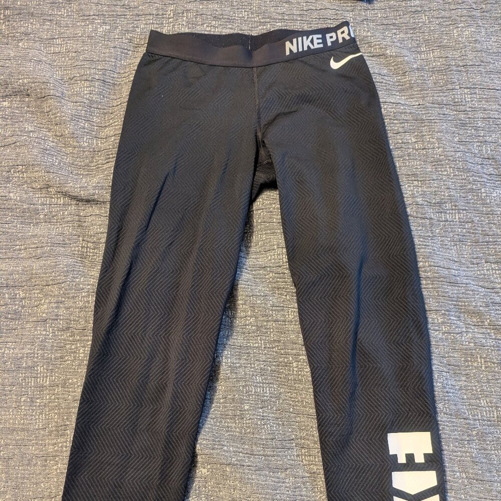 Nike Pro Dri-Fit Capri, Black Legging